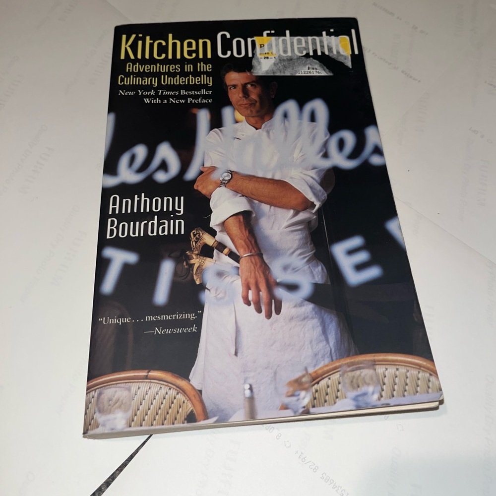Kitchen Confidential, Anthony Bourdain